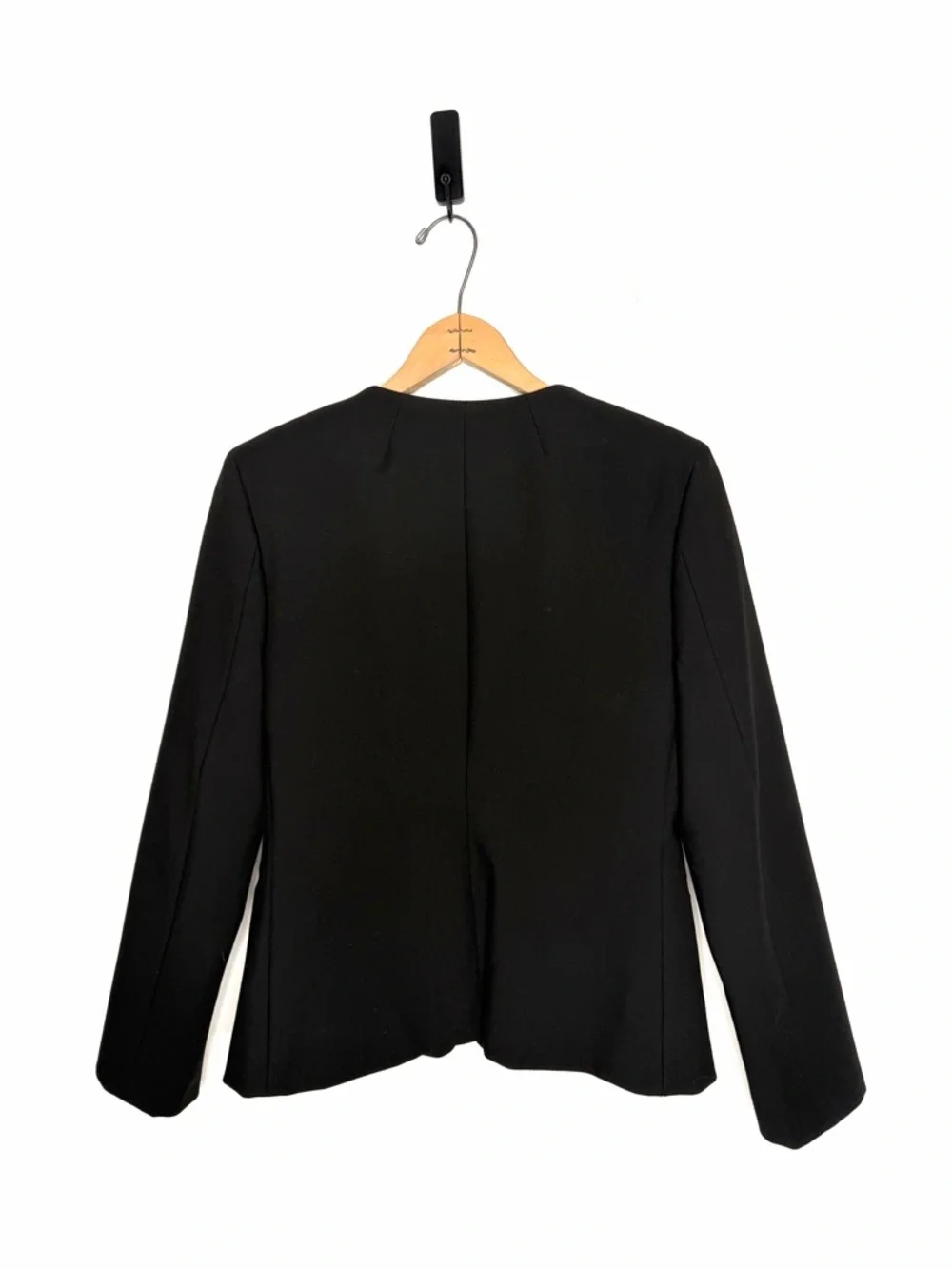 J. Crew Cora Lady Jacket In Four Season Stretch Black Size 6 - Picture 3 of 10
